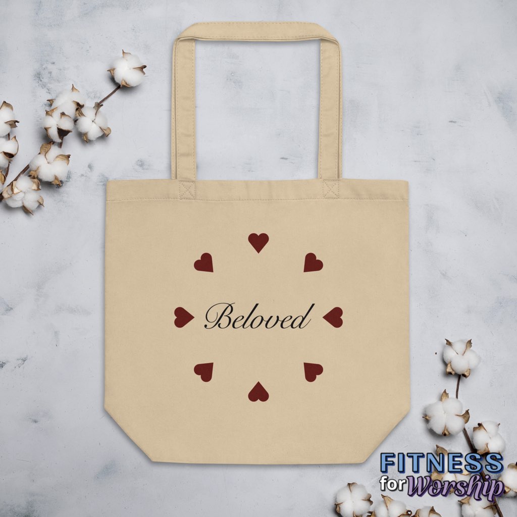 “Beloved” Eco Tote Bag by Fitness for Worship