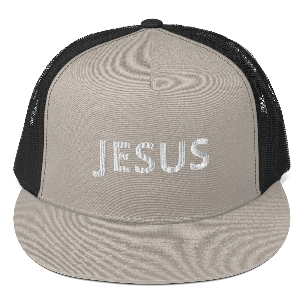 "Jesus" Two-Tone Trucker Cap