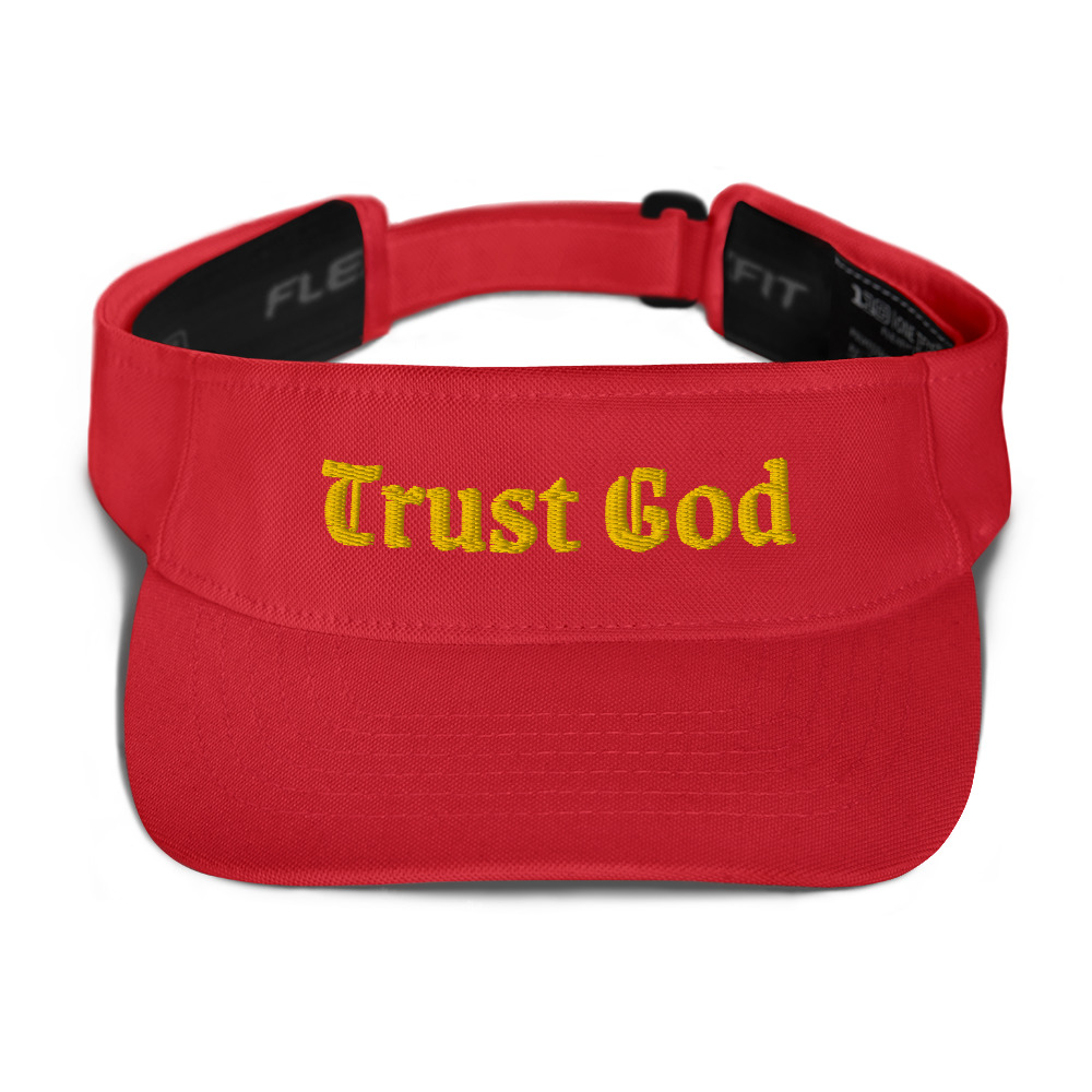 Trust God Visor by Fitness for Worship