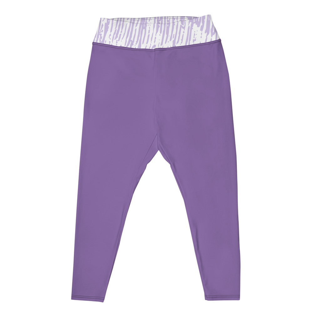 Purple Lilac High Waist Leggings for Women by Fitness for Worship