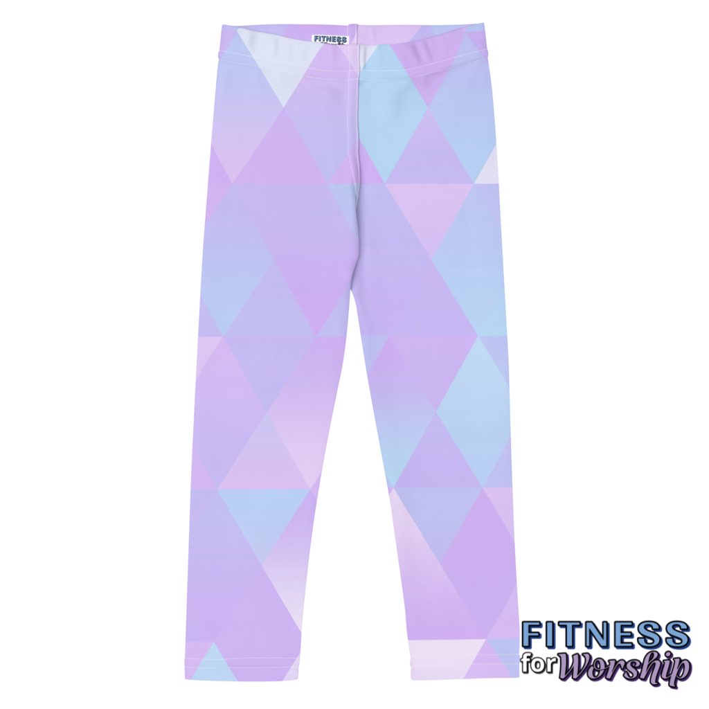 Diamonds Leggings for Girls by Fitness for Worship