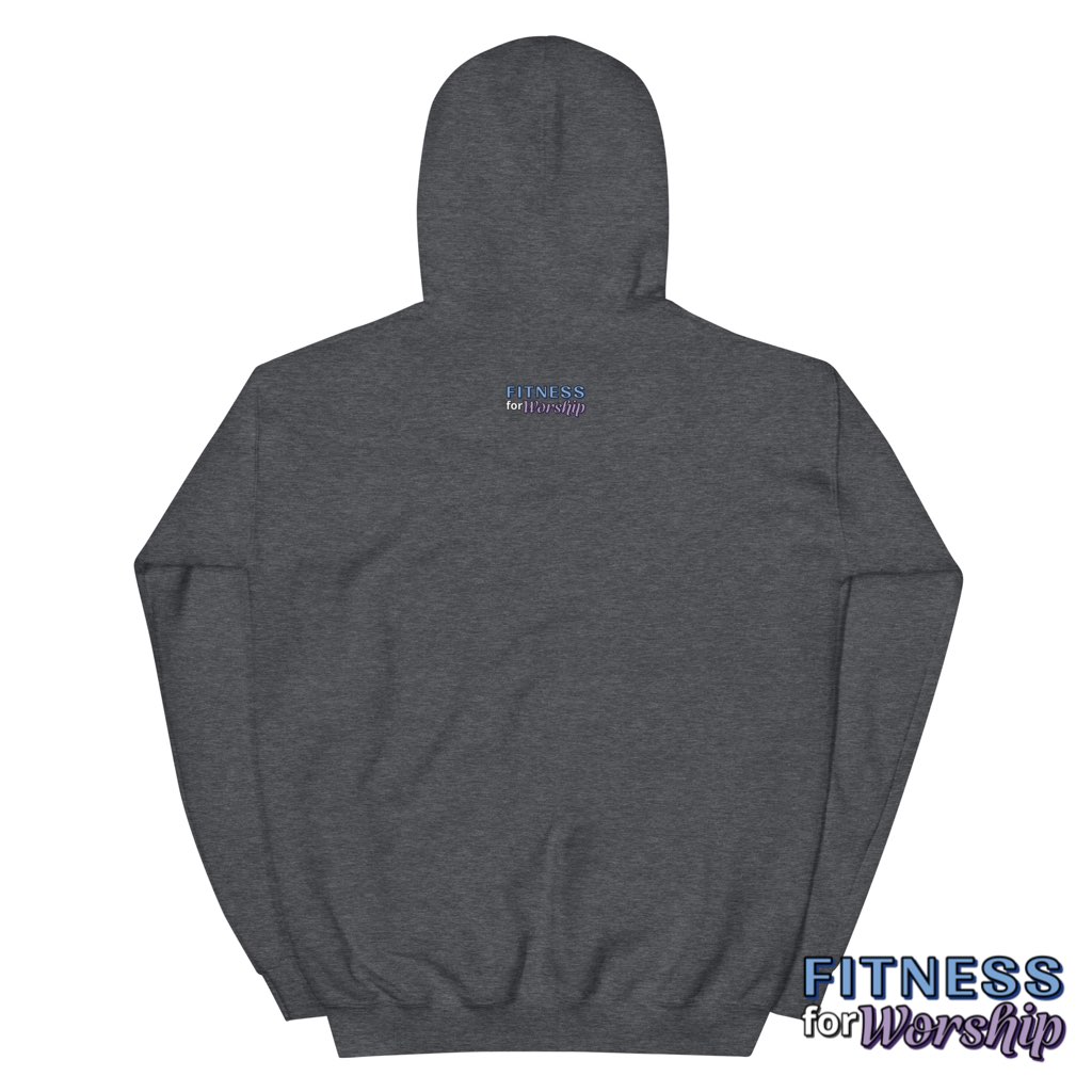 “He Shall Reign” Hoodie Sweatshirt by Fitness for Worship
