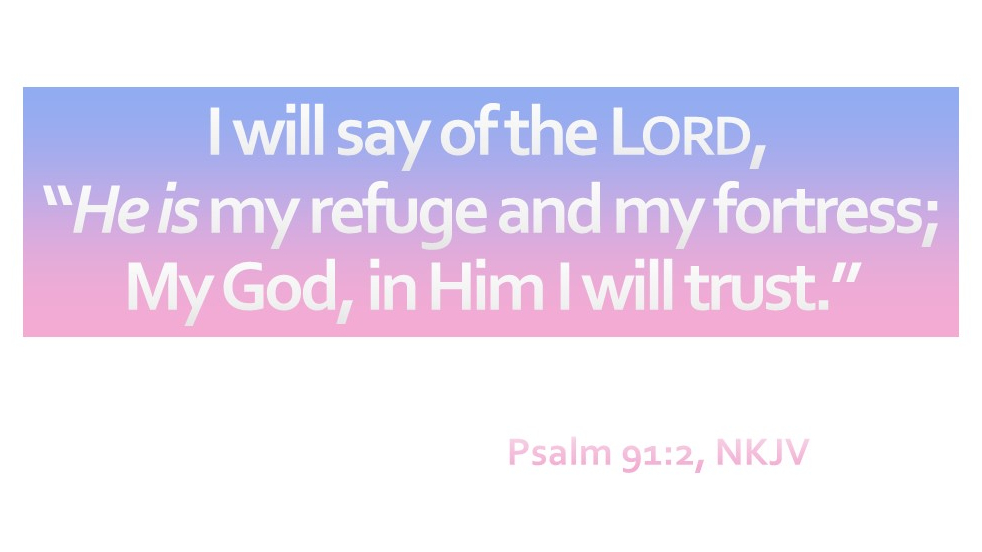 Psalm 91:2 New King James Version