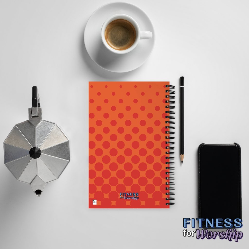 Lion Tribe of Judah Spiral Notebook by Fitness for Worship