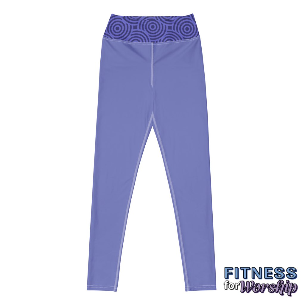 Slate Blue High Waist Leggings