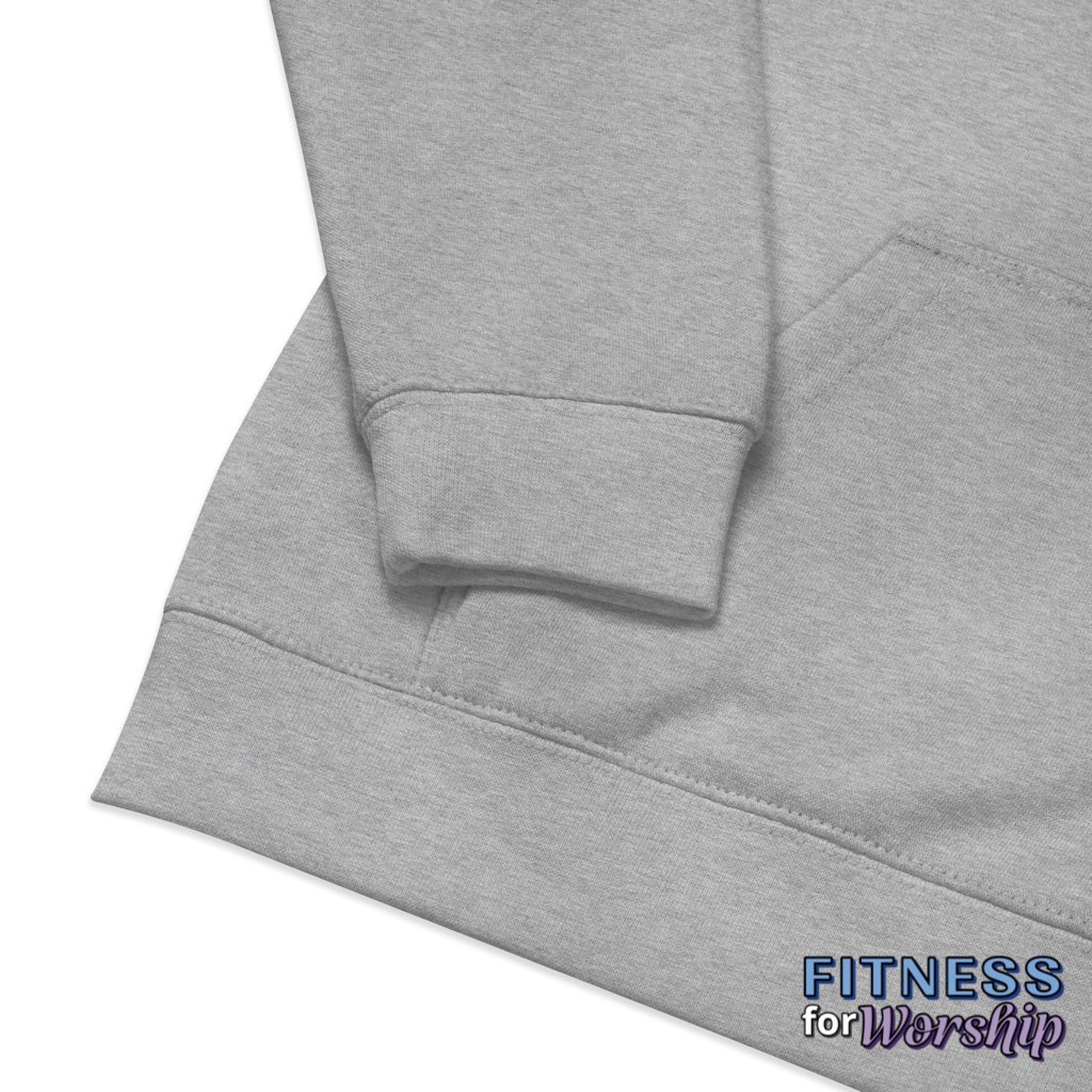 "No Fear" 2 Timothy 1:7 Fleece Hoodie for Kids by Fitness for Worship