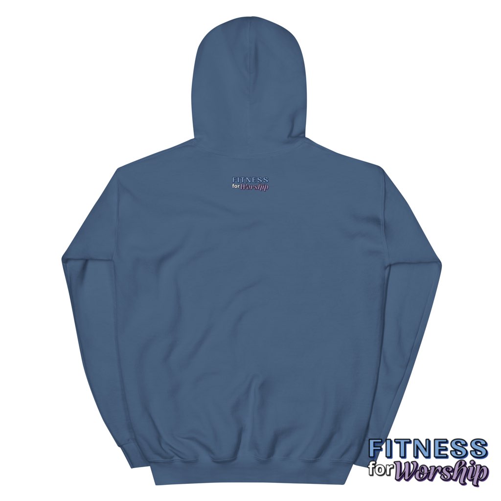 “He Shall Reign” Hoodie Sweatshirt by Fitness for Worship