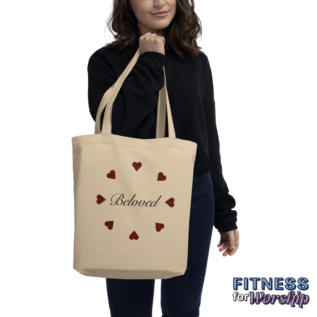 “Beloved” Eco Tote Bag by Fitness for Worship