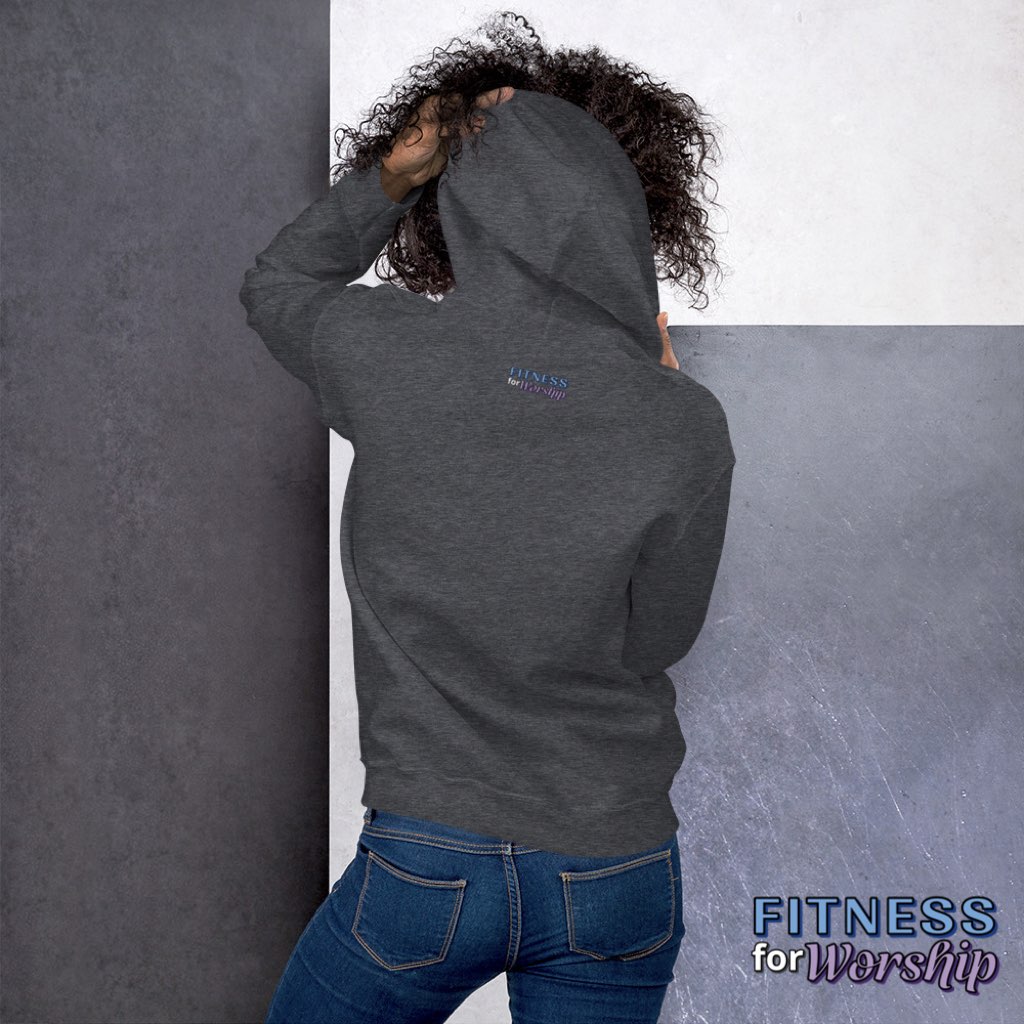 “He Shall Reign” Hoodie Sweatshirt by Fitness for Worship