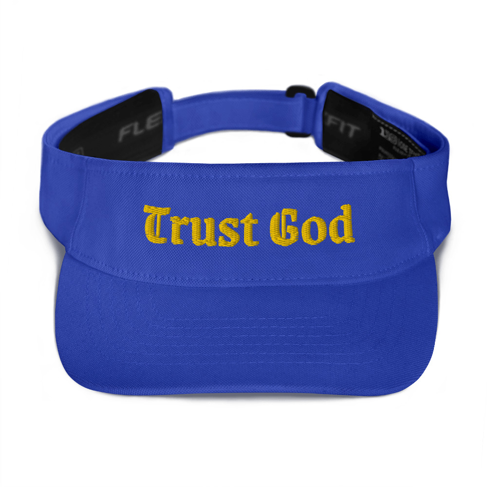 Trust God Visor by Fitness for Worship