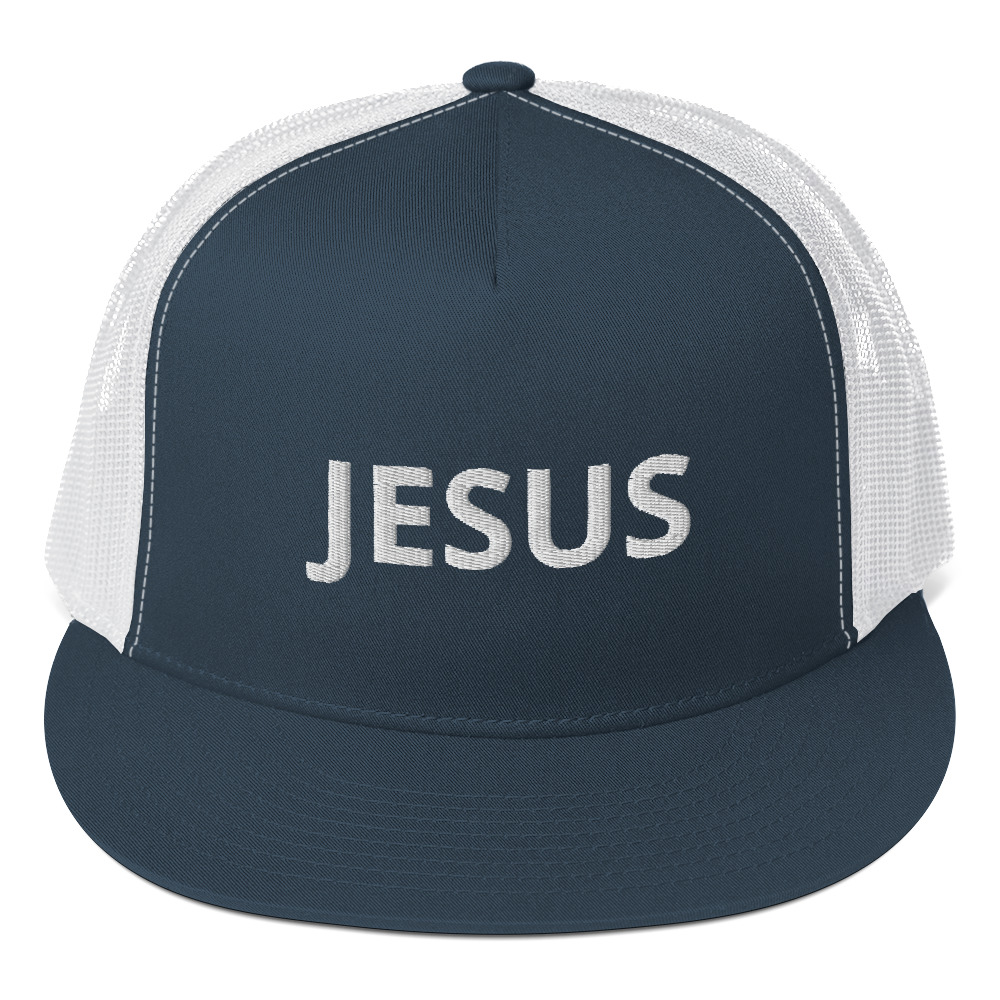 "Jesus" Two-Tone Trucker Cap