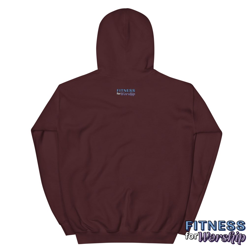 “He Shall Reign” Hoodie Sweatshirt by Fitness for Worship