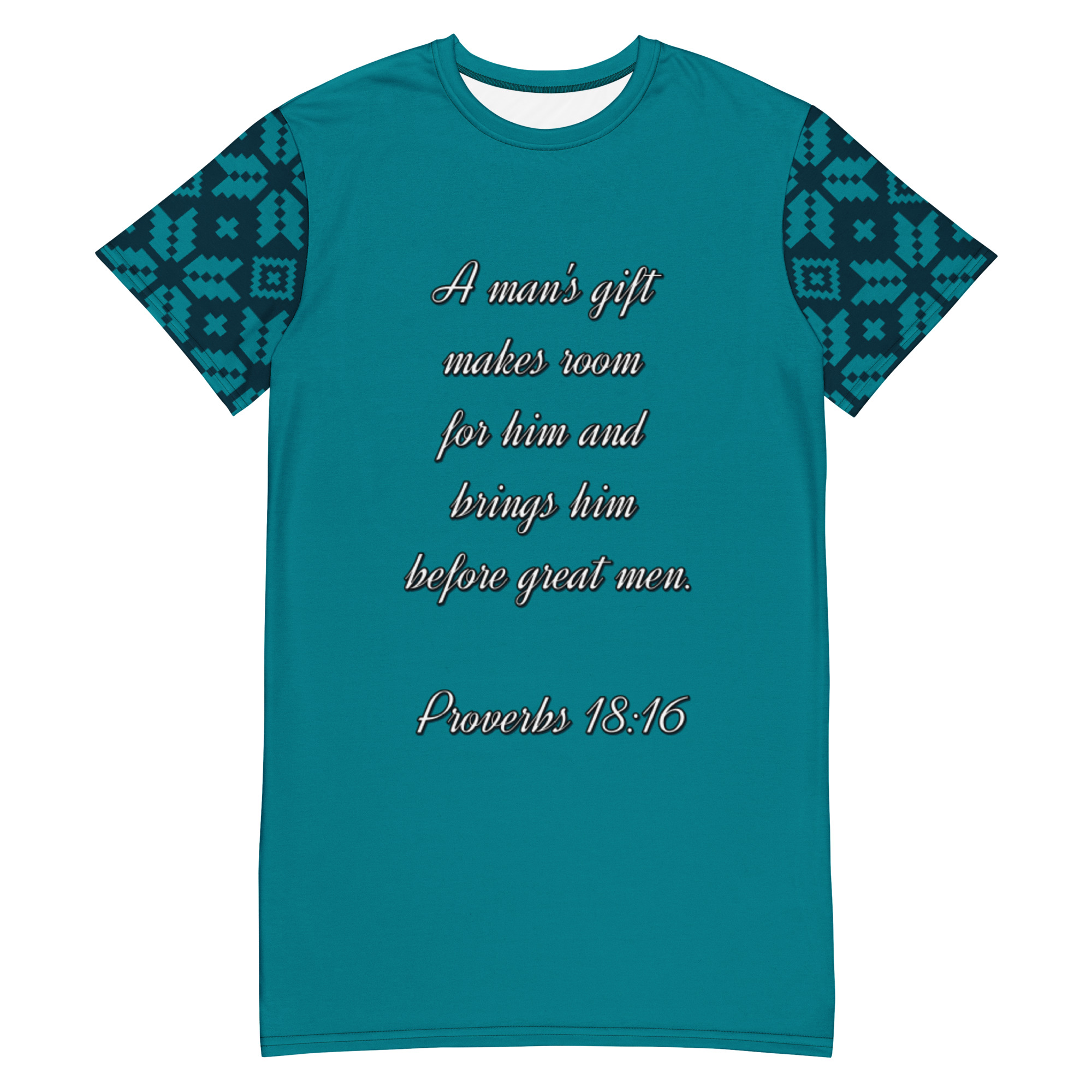 A Man’s Gift Proverbs 18:16 Sleep Shirt by Fitness for Worship