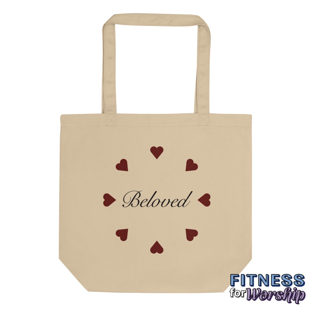 “Beloved” Eco Tote Bag by Fitness for Worship