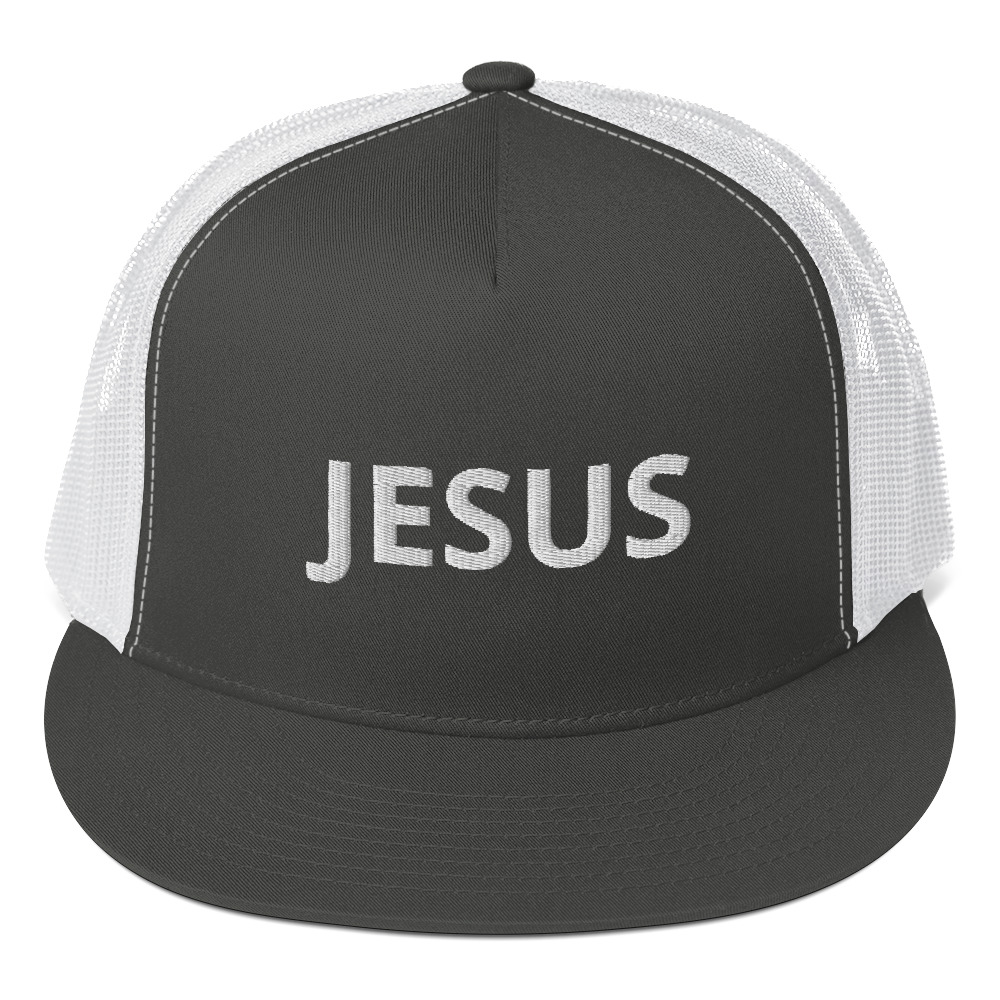 "Jesus" Two-Tone Trucker Cap