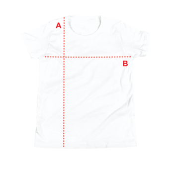 Product Size Guide - Youth Staple T-Shirt